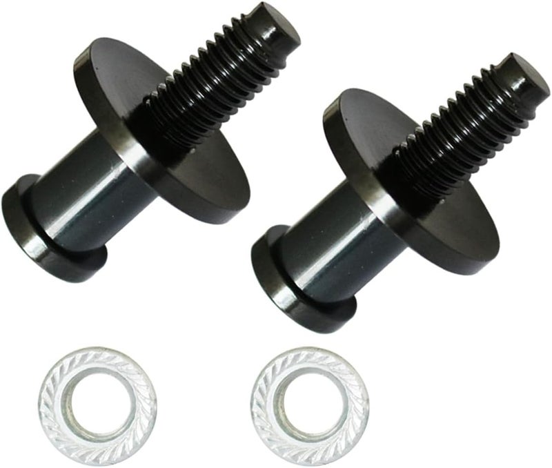 BOATSHIP 2PCS 38427 11570162 Tailgate Door Lock Latch Striker Bolt with Nuts Compatible with GMC Chevy Chevrolet Hummer Silverado 1999-2019 Sierra 1500 2500 3500 Avalanche Cadillac Escalade - Image 1